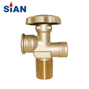 SiAN Valve Manufacturer LPG Cylinder Safety Brass POL Valves V9S4