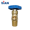 SiAN Industrial Gas In-line RPV Medical Oxygen Cylinder Residual Pressure O2 Valve