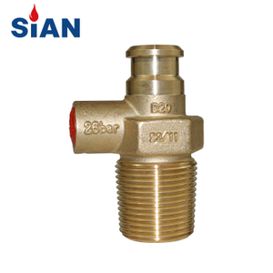 SiAN D20 LPG Cylinder Compact Valve Kitcen Cooking Propane Tank Self-closing Valves