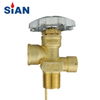 SiAN Valve Manufacturer LPG 100 Pound Cylinder CPV510 POL Valves 