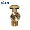 SiAN LPG Cylinder Valve Venezuela Standard Inflatable Head PV6 Valves