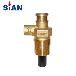 SiAN D21 LPG Cylinder Self-closing Compact Valves 25E Propane Tank Control Snap-on Valve