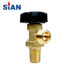 SiAN Valve Manufacturer Safety Brass CO2 Gas Cylinder Valves TPED Certification