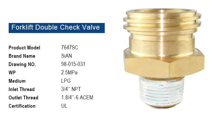 LPG Forklift Tank Valve (5)