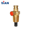 SiAN D21 LPG Cylinder Self-closing Compact Valves 25E Propane Tank Control Snap-on Valve