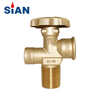 SiAN Valve Manufacturer LPG Cylinder Safety Brass POL Valves V9S4