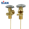 SiAN Valve Manufacturer LPG 100 Pound Cylinder CPV510 POL Valves 