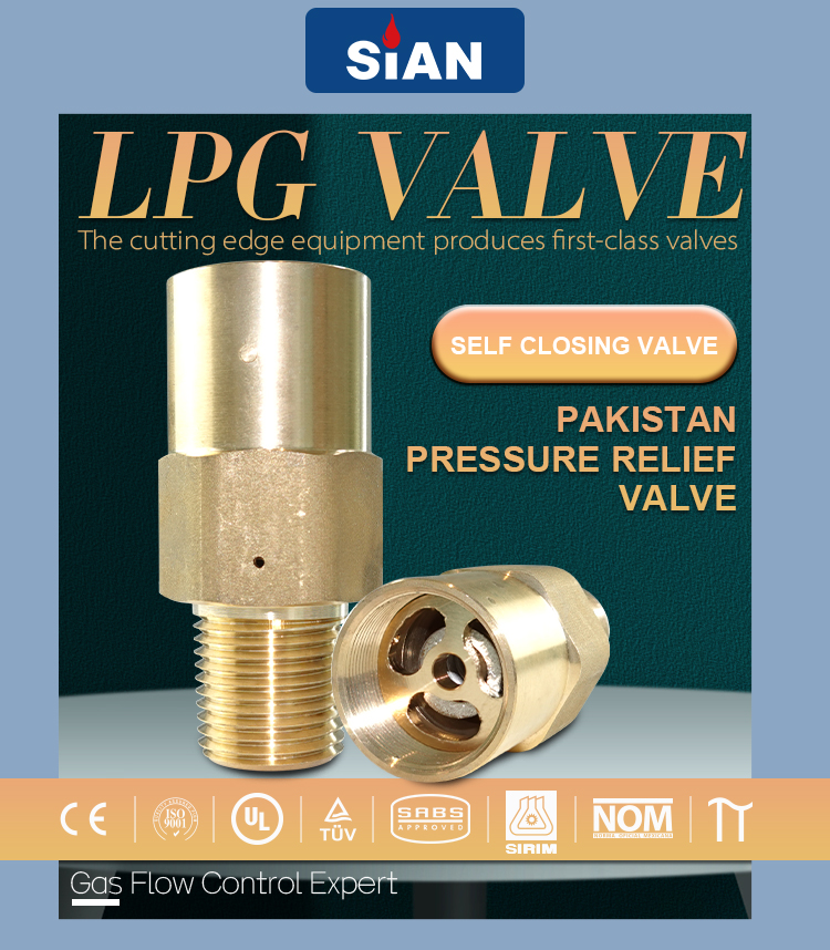 SiAN LPG Gas Cylinder Pressure Relief Valve (1)