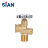 LPG Gas Cylinder Valve Safety LPG POL Valve For Mexico