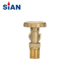 SiAN Valve Manufacturer LPG Cylinder Safety Brass POL Valves 
