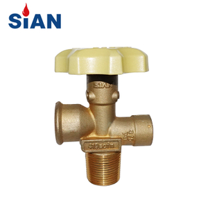 SiAN Safety Brass LPG Cylinder Control Valves V9S2 Kitchen Cooking Stove POL Valves