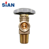 SiAN Brass Safety LPG Gas Cylinder POL Valve