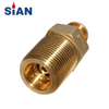 SiAN Manufacture ZF-B1 Brass Safety Self-Closing LPG Gas Cylinder Snap On Valves For Home Use