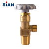 Brass High Pressure Changeover Gas Cylinder Valve