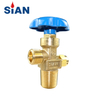 QF-2 OEM Accept Oxygen Flow Control Flapper Type Valve Nitrogen Gas Cylinder Valve