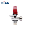 Aluminum Alloy Fire Valve With Black/red Handle 