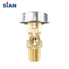 Copper Alloy CO2 Gas Cylinder Valve 