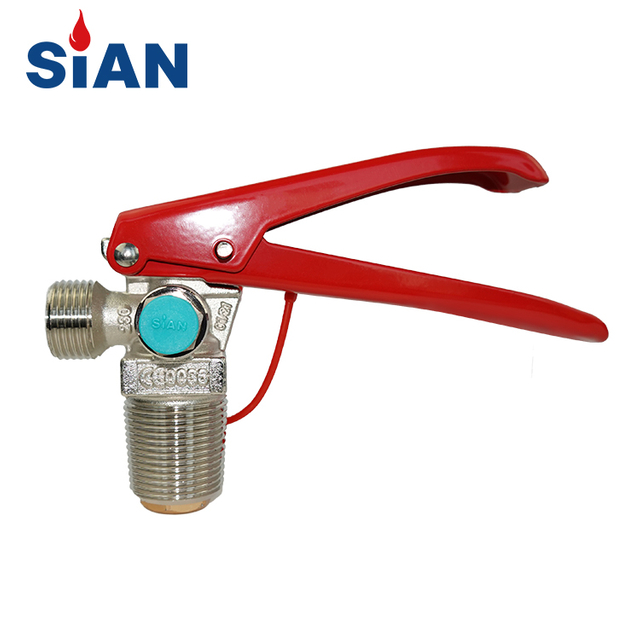 China Ningbo FUHUA Valve Factory SiAN Brand CE Approval CO2 Fire Extinguisher Valve