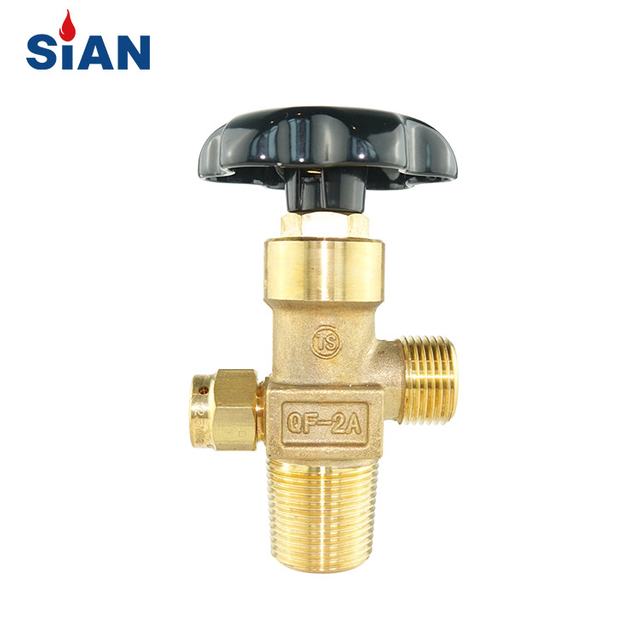 Reliable QF-2A Wholesale Industrial Gas Co2 Gas Cylinder Axial Type Brass Valve SiAN Brand