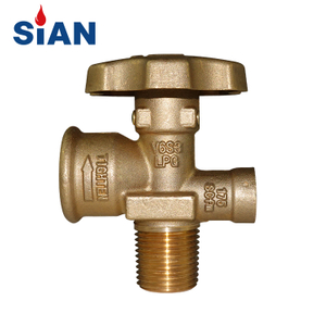 SiAN V6S3 LPG Cylinder POL Valve Propane Gas Tank Valves For Vietnam