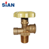 SiAN Safety Brass LPG Cylinder Control Valves V9S2 Kitchen Cooking Stove POL Valves