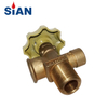 SiAN Safety Brass LPG Cylinder Control Valves V9S2 Kitchen Cooking Stove POL Valves