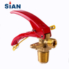 Brass Zinc CO2 Fire Fighting Fire Valve