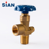 SiAN Brass Diaphragm Type Industrial Argon Gas Cylinder Handwheel Valves