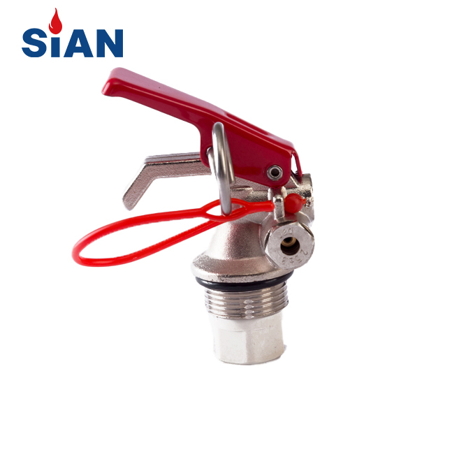 CE Certification Brass Fire Valve For Dry Powder Fire Extinguisher
