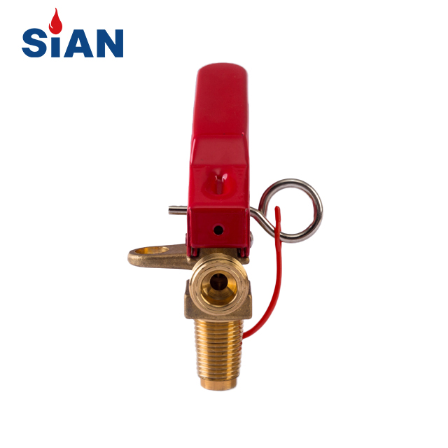 Reliable CE Certification Brass Copper Alloy Valve for CO2 Fire Extinguisher