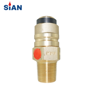 LPG Cylinder Brass Gas D35 Jumbo Valve