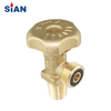 Liquefied Petroleum Gas Cylinder Valve Copper Alloy Valve with Handwheel