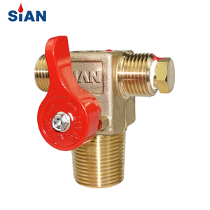 Brass Zinc Natural Gas Gas Cylinder Valve