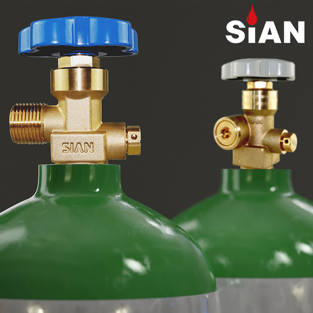 SiAN Gas Cylinder RPV In-line CO2 Residual Pressur Valves