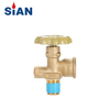 SiAN V6 POL Valve LPG Gas Cylinder Valve Safety LPG POL Valve