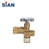 LPG Gas Cylinder Valve Safety LPG POL Valve For Mexico