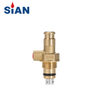 SiAN D20 Self-Closing Valve – Automatic LPG Cylinder Valve for Safe Gas Control