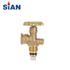 SiAN V6 POL Valve LPG Gas Cylinder Valve Safety LPG Valve