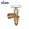 SiAN LPG QCC Composite Cylinder Valves With Diffusion Nozzle