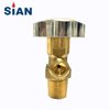 Brass Argon Gas Cylinder Valve With Hand-wheel