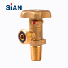 Brass Alloy Gas Cylinder Safety LPG Valve