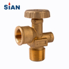 Copper Alloy Gas Safety LPG Valve For Home