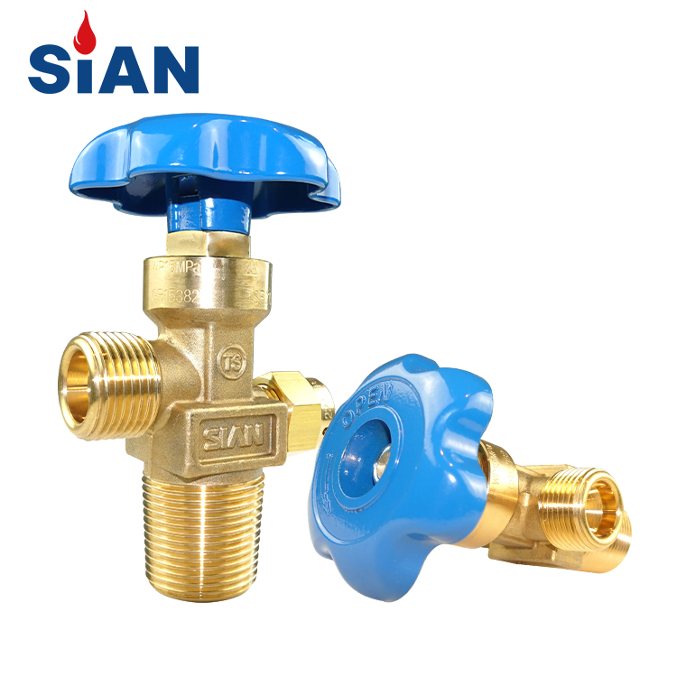 QF-2D Needle Type Brass Oxygen O2 Cylinder Valve from China