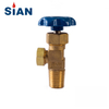 SiAN Refrigerant Copper Needle Type Industrial Freon Gas Cylinder Valve