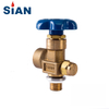 Brass Oxygen Nitrogen Gas Cylinder Valve