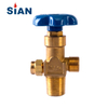 Brass Moveable Flap Type Oxygen Gas Cylinder Valve