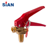 Fire Extinguisher CO2 Valve CE Certification Brass Copper Alloy Valve For Carbon Dioxide Fire Extinguisher