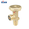 Liquefied Petroleum Gas Cylinder Valve Copper Alloy Valve with Handwheel