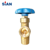 QF-6A High Quality Industrial Gas Range Nitrogen Oxygen Air Cylinder Valve Brass Flapper Type Gas Valve