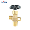 Reliable QF-2A Wholesale Industrial Gas Co2 Gas Cylinder Axial Type Brass Valve SiAN Brand